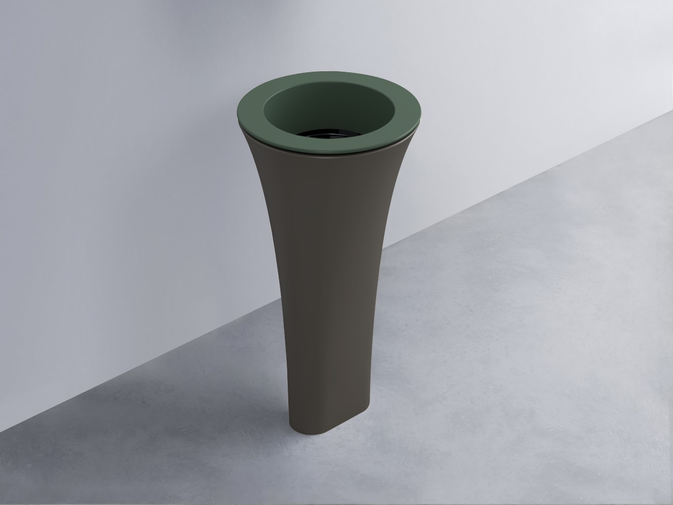 AMLA45-MU+AMPILT-N+AMCOLT-FN Раковина Amedeo Tondo отдельностоящая cielo Enjoy + Amedeo Ceramica Cielo