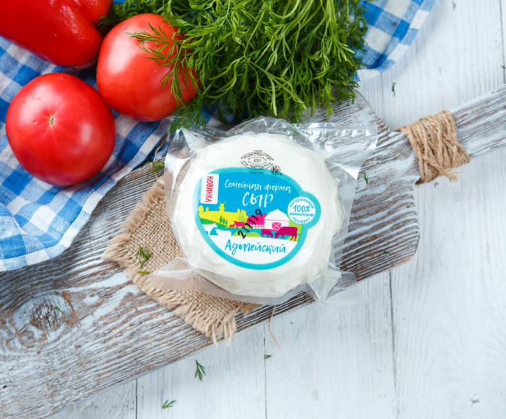 3900 Сыр "Адыгейский" Вкусляндия  - Вид №2