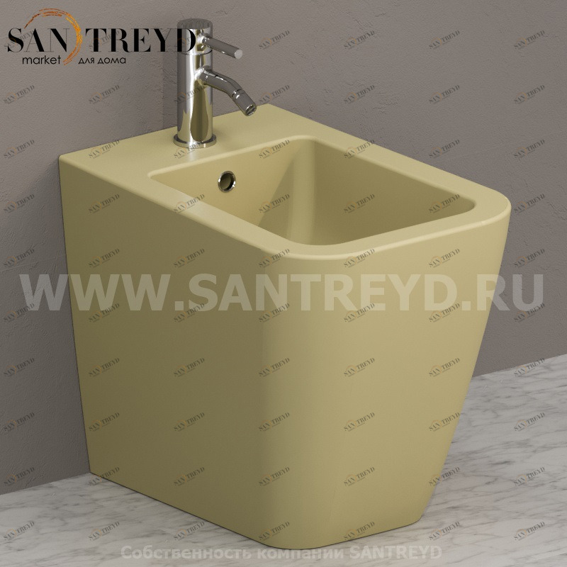 ST010SE Биде напольное STONE Ceramica Globo