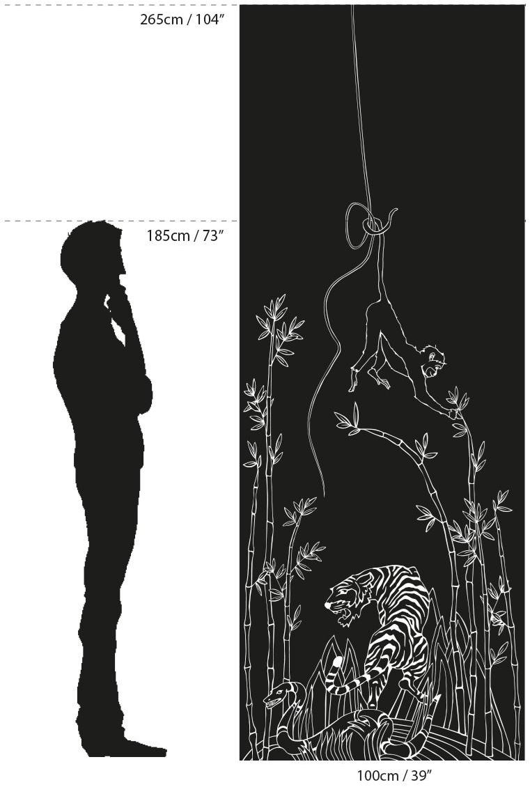 Groovy Magnets Магнитные виниловые обои Chalkboard Kmb-ju-mo-wh - Вид №7