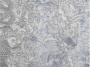 LELIEVRE Обивочная ткань из хлопка Jean paul gaultier - ca c'est paris