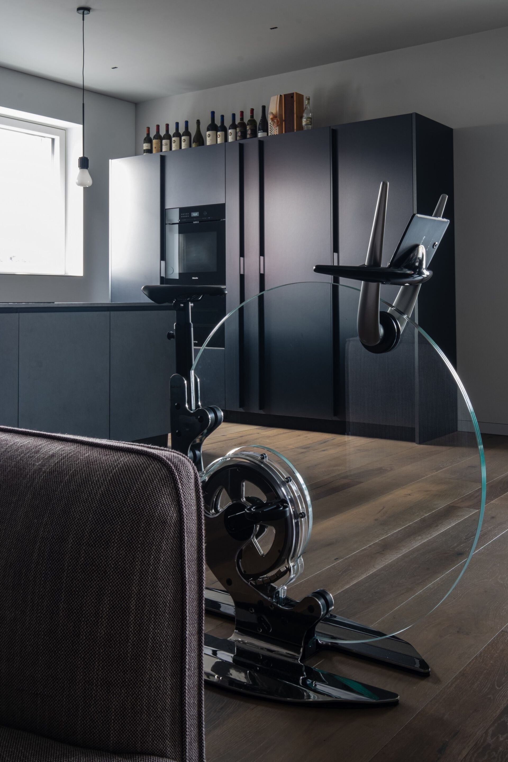 Велотренажер из стекла, стали и углеродного волокна Ciclotte CICLOTTE TECKELL ARCH-00107745 - Вид №16