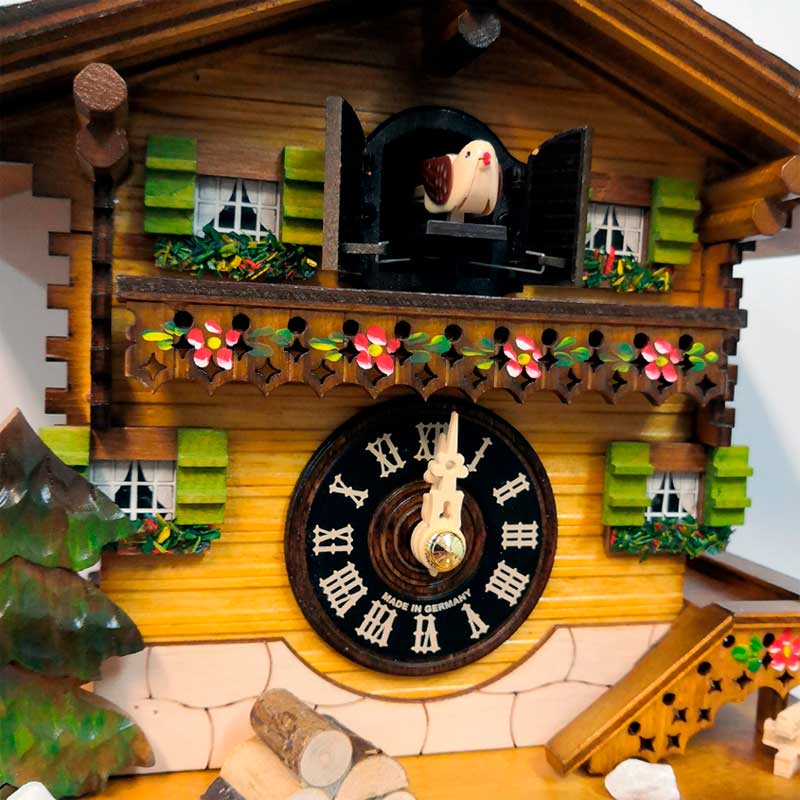 Часы настенные с кукушкой темный орех Sars 8M SARS ДИЗАЙНЕРСКИЕ 00-3967478 Коричневый  - Вид №2