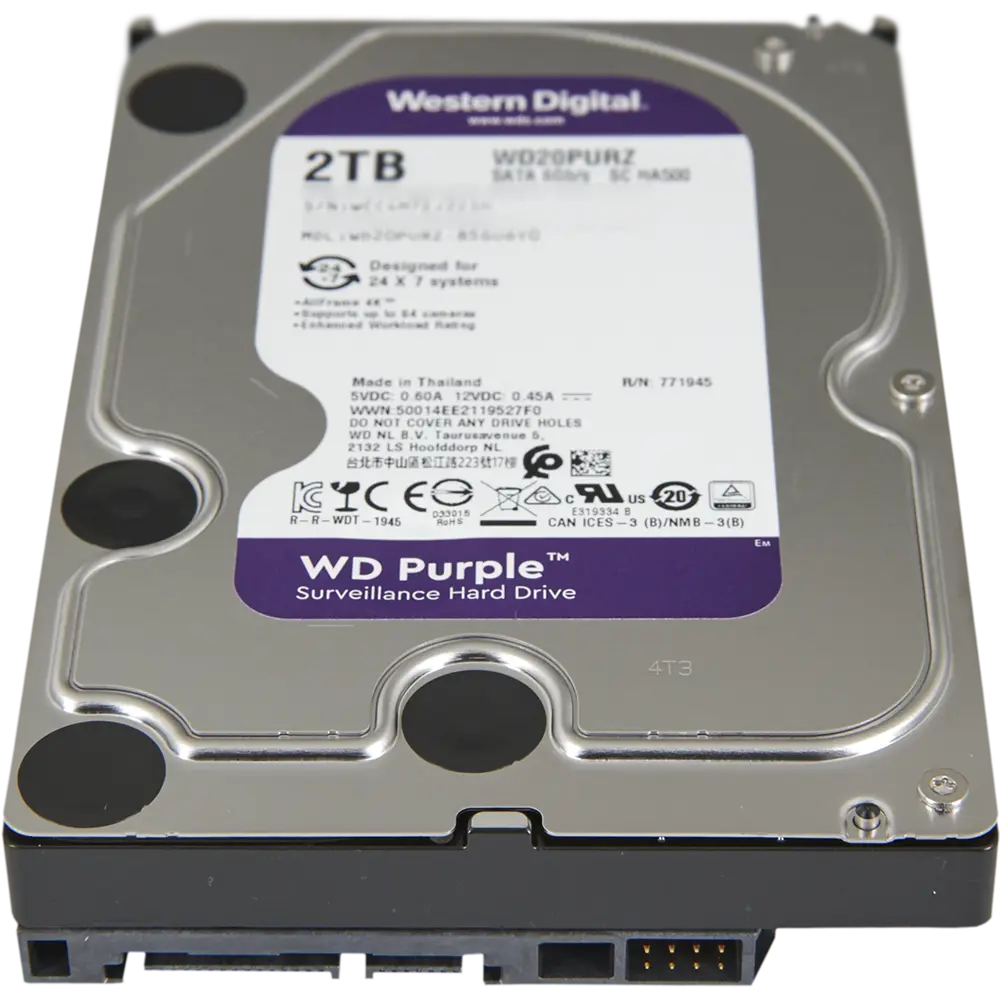 Жесткий диск Western Digital Purple 2TB STLM-2200837 - Вид №2