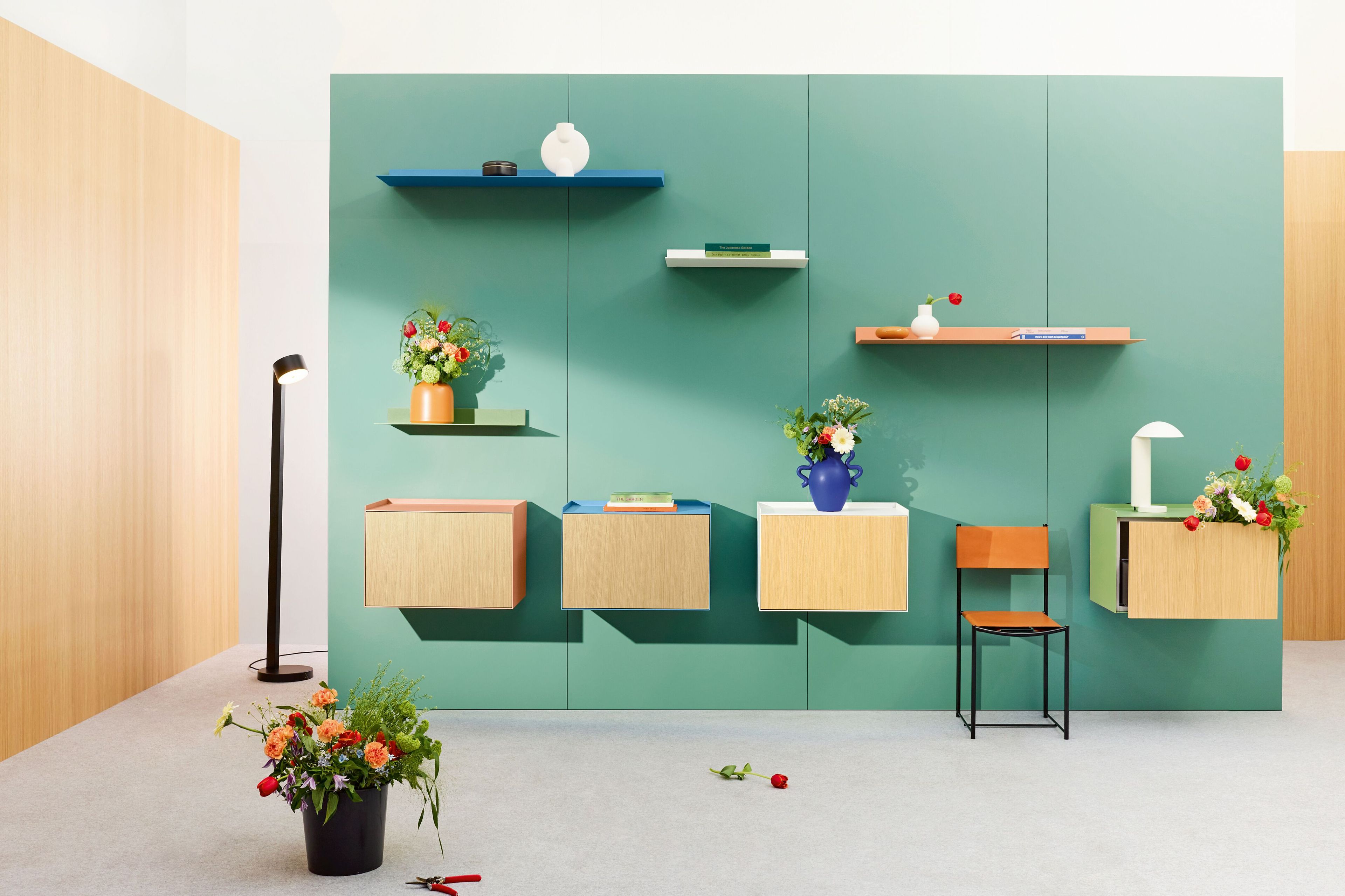 Деревянный подвесной шкаф с ящиками XILIA GRAVITY ARCH-00151835 - Вид №2