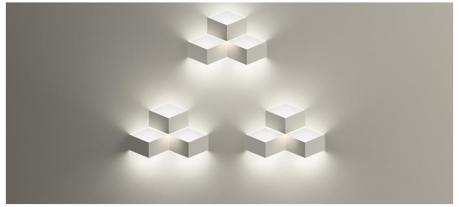 000406 Бра Fold Built-in 4211 Vibia Fold Built-In  - Вид №1