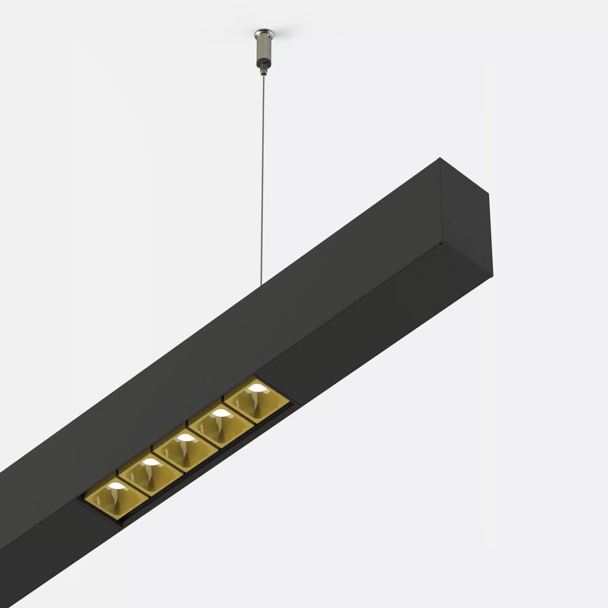 Экструдированный алюминиевый светодиодный подвесной светильник Lucifero's Minifile ARCH-00055911 - Вид №2