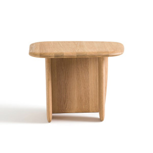 Квадратный журнальный столик из дуба