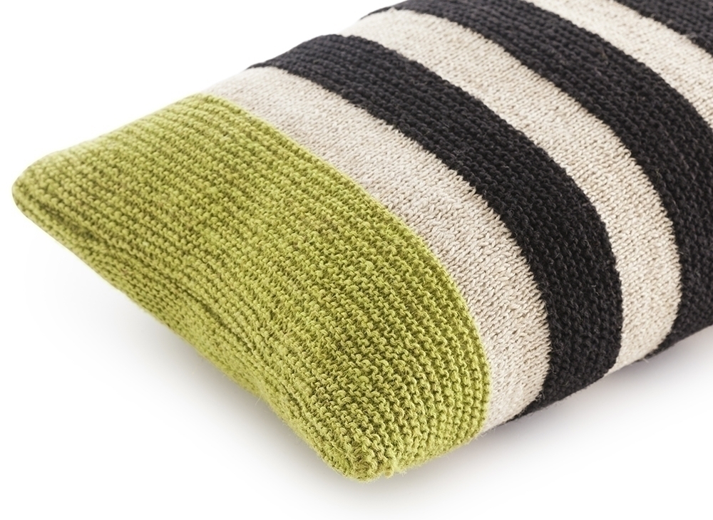 100355 Подушка Geo. Pistachio 70x40 GAN Rustic Chic