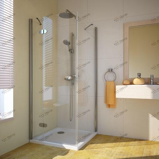 Душевая кабина 90x90 GK-103 стекло прозрачное GUTEWETTER LUX SQUARE 90X90GK103