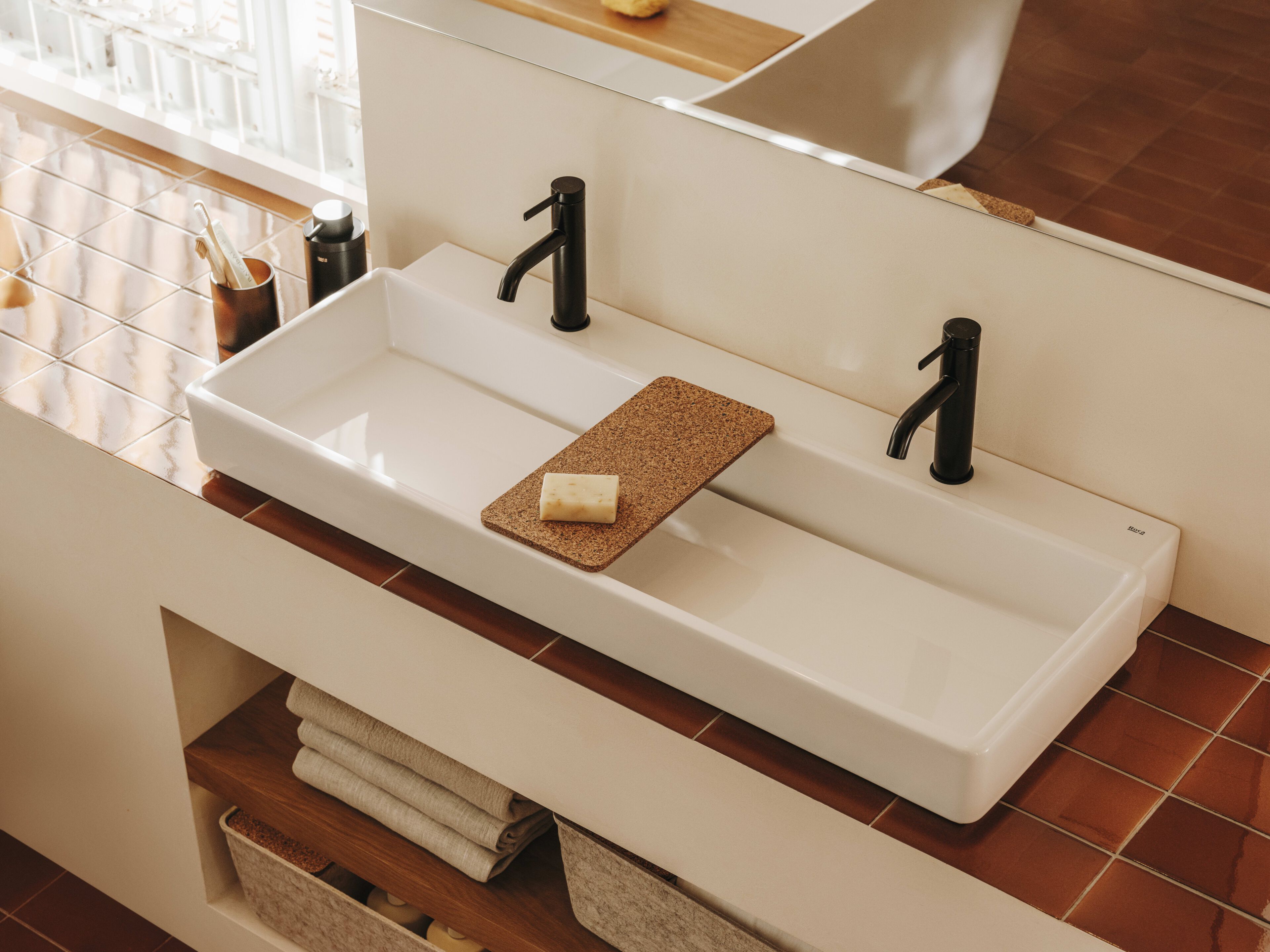 Смеситель для раковины с автоматическим сливом Roca Ona ARCH-00079216 - Вид №8