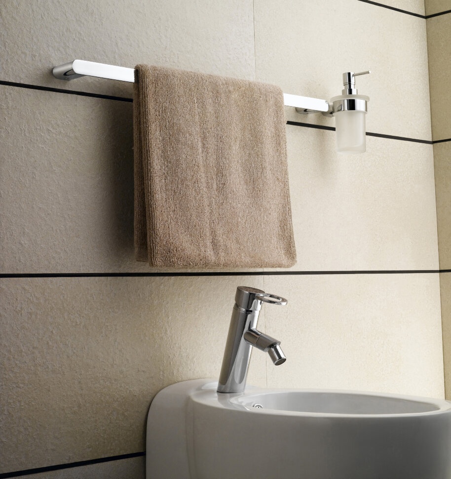 24001A Полотенцедержатель подвесной цвет хром LANGBERGER LUGANO - Вид №3