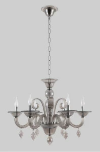 Подвесная люстра Crystal Lux Caetano SP-PL6 Smoke CRYSTAL LUX ДИЗАЙНЕРСКИЕ, CAETANO 220559 Дуб