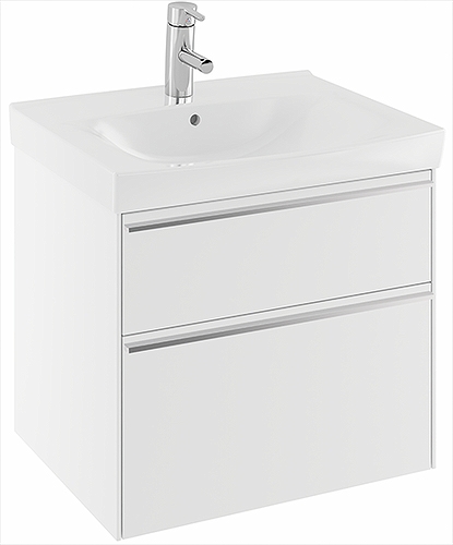 42641 Комплект мебели IFO Sense, с двумя ящиками, Ш = 600 мм, Ш1 = 622 мм, белый 