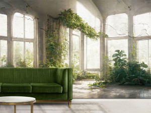 Обои trompe l'oeil