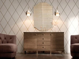 OPERA CONTEMPORARY Комод деревянный с распашными дверцами Elettra