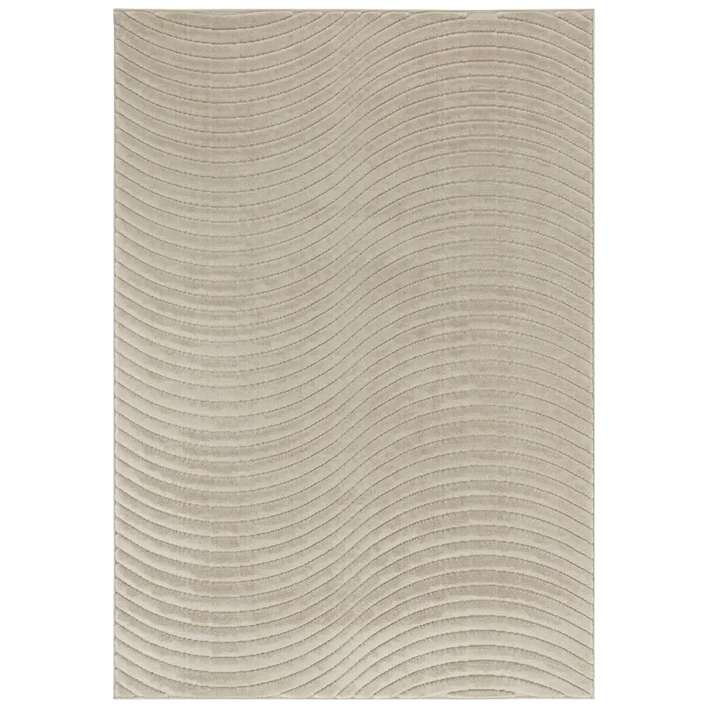 CTIM Ковер «Луна» 160x230 см с рельефным ворсом бежевый 89360171 STLM-1535803 - Вид №1