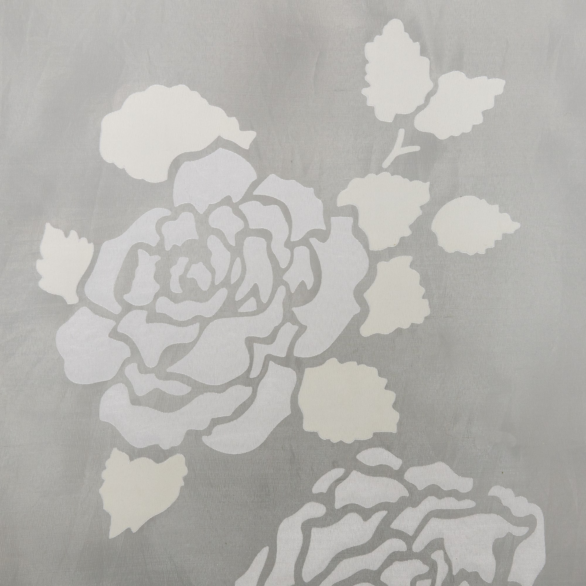 82594871 Тюль на ленте «Цветы» 300x275 см цвет бежевый Santreyd  - Вид №3