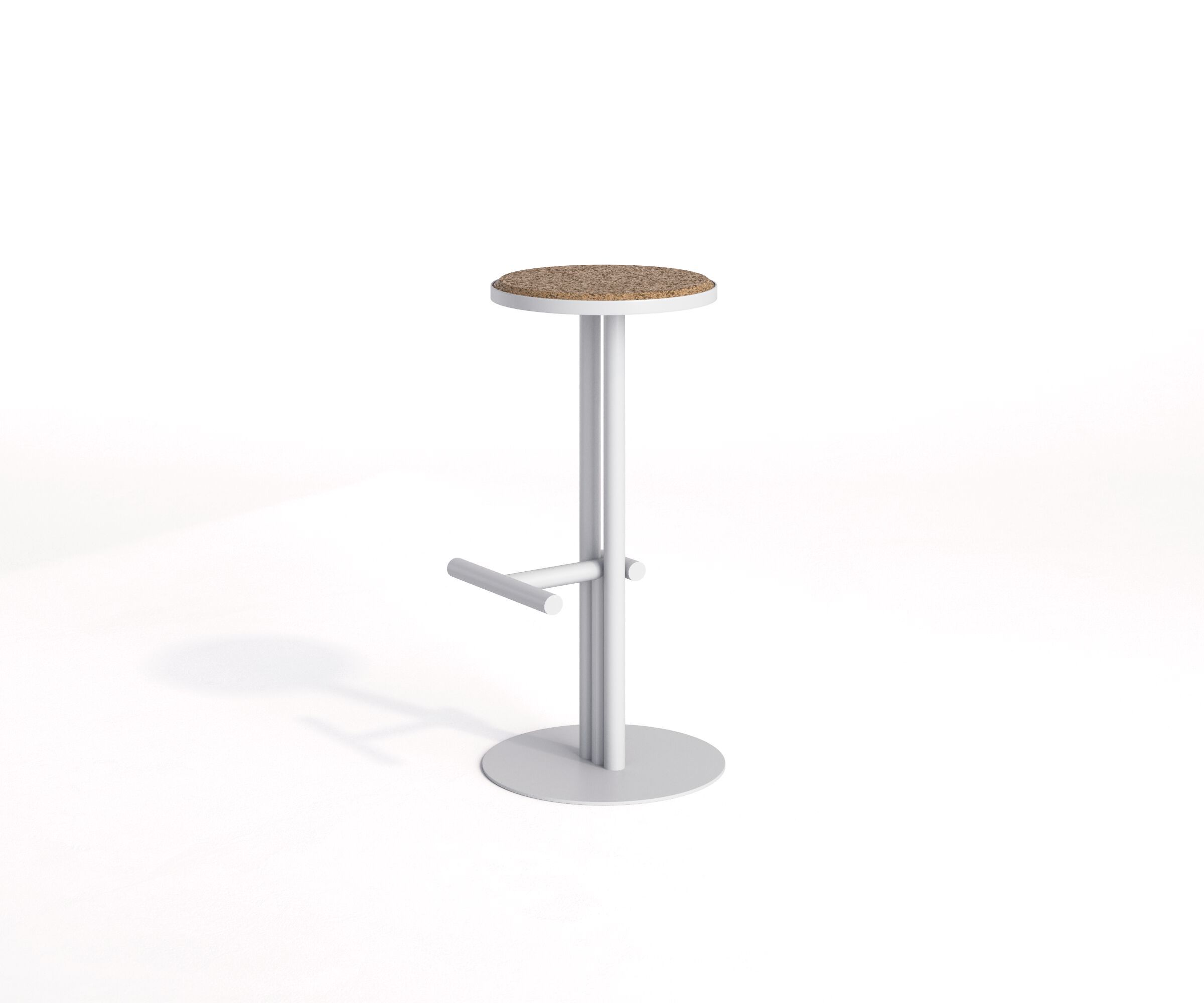 Высокий садовый стул из стали и пробки Joyf точка ARCH-00075648 - Вид №30