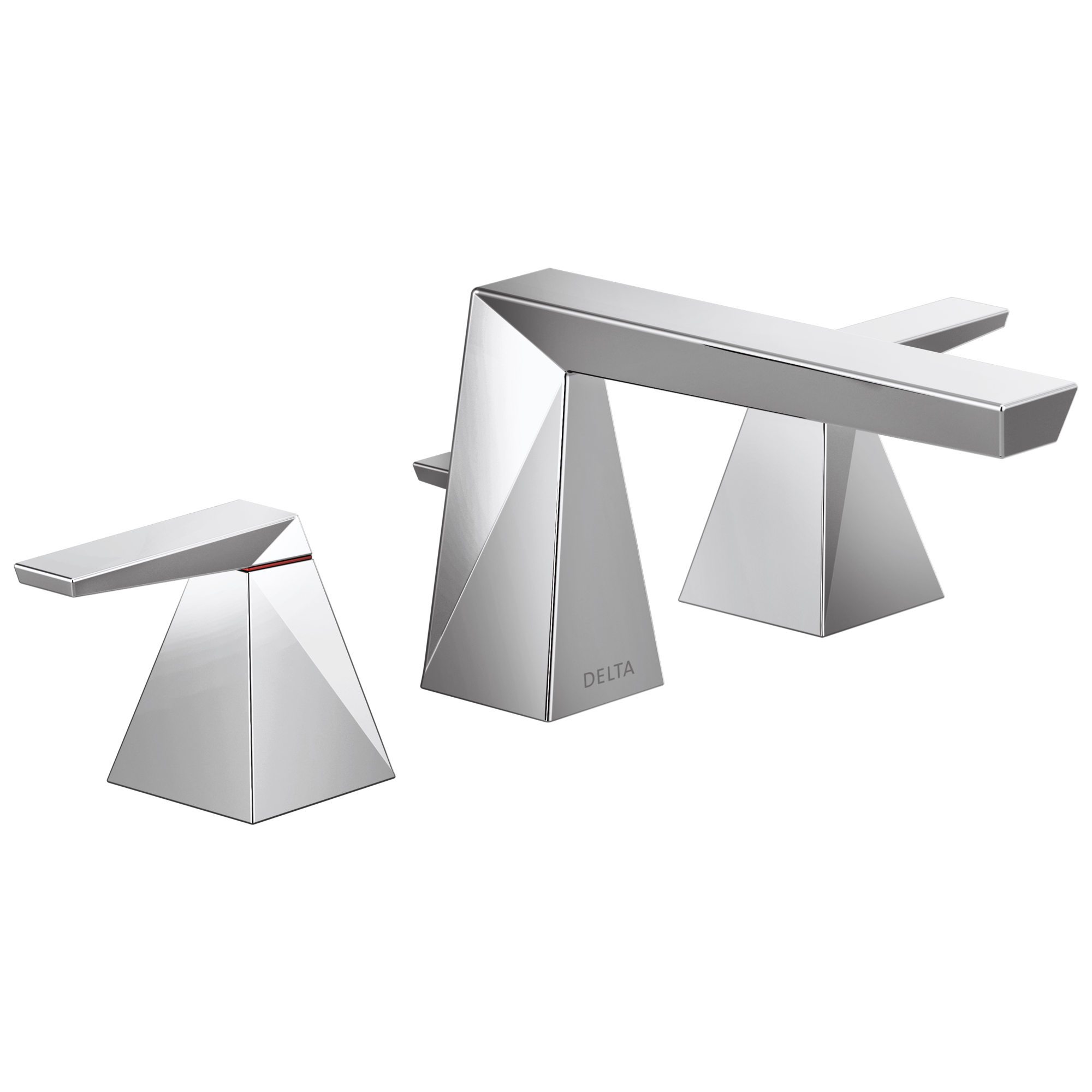 35543-PNMPU-DST Смеситель для ванной комнаты с двумя ручками Delta Faucet Trillian Полированный никель 