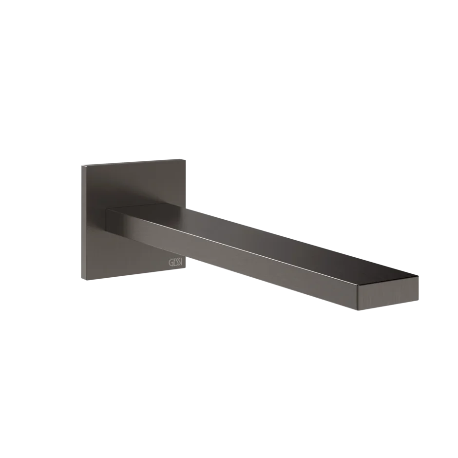 Носик для умывальника 73104 707 Gessi Inverso ЧЕРНЫЙ МЕТАЛЛ BR. PVD 73104707