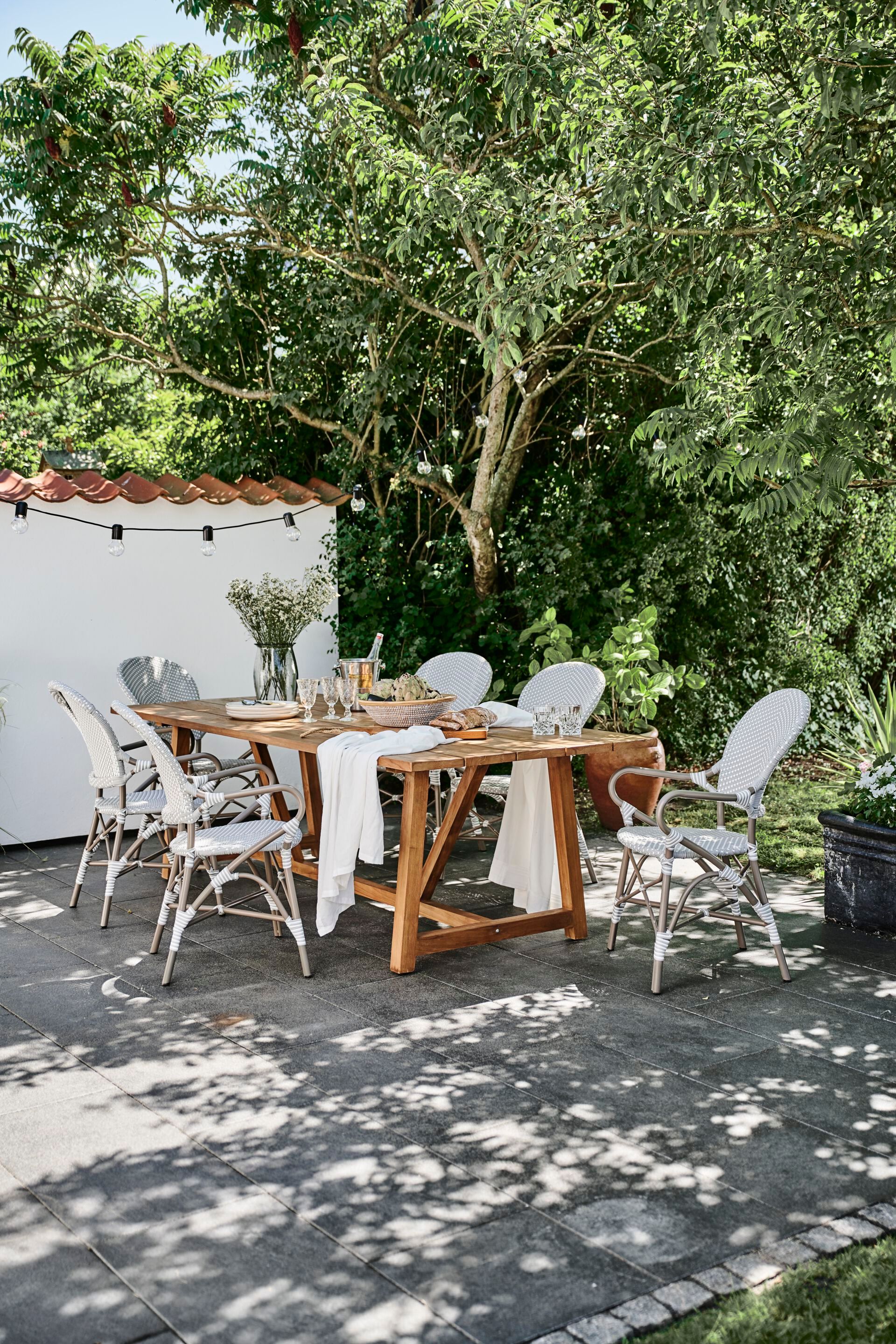 Алюминиевый садовый стул и ArtFibre с подлокотниками Sika Design Alu Affäire ARCH-00102669 - Вид №4