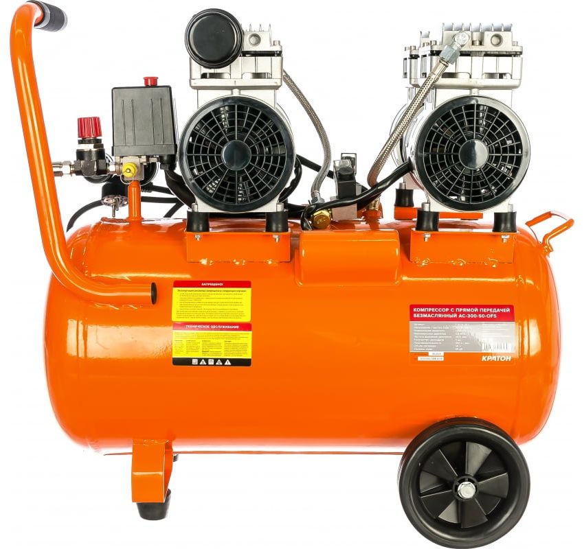 Компрессор поршневой безмасляный Кратон AC-300-50-OFS 9024838 STDN-0022335 - Вид №2