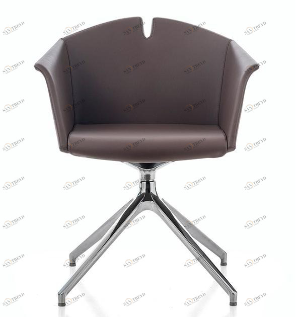 Kastel Кожаное кресло на эстакаде с подлокотниками Kuad sun-id-1402092