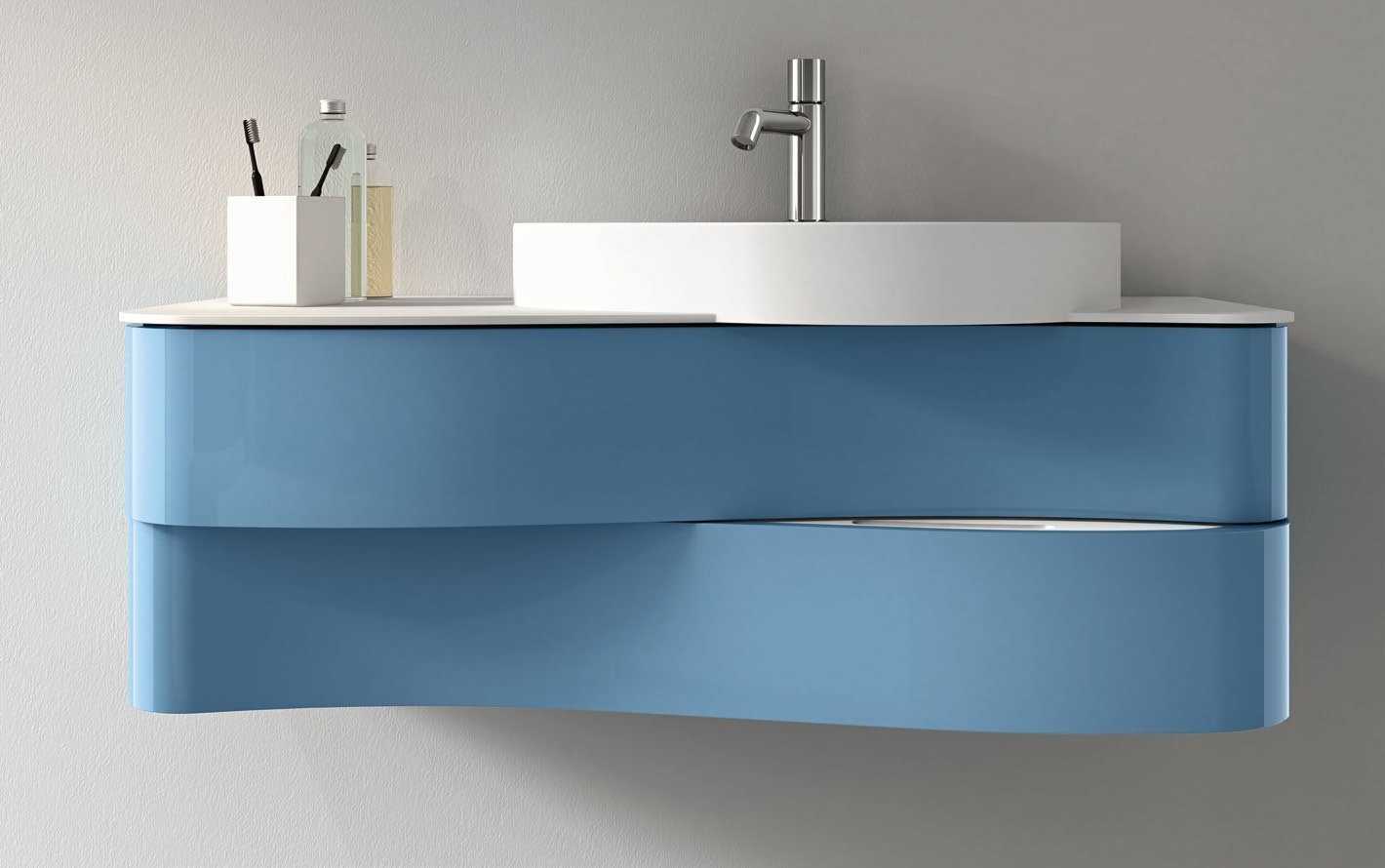 Комплект мебели для ванной комнаты GBGROUP 02 Onda 39637 - Вид №2