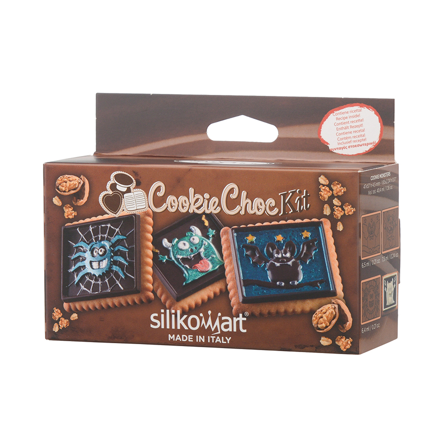 22.172.77.0165 Набор для приготовления печенья monsters, 15,5 х 11 х 5,5 см Silikomart  - Вид №10