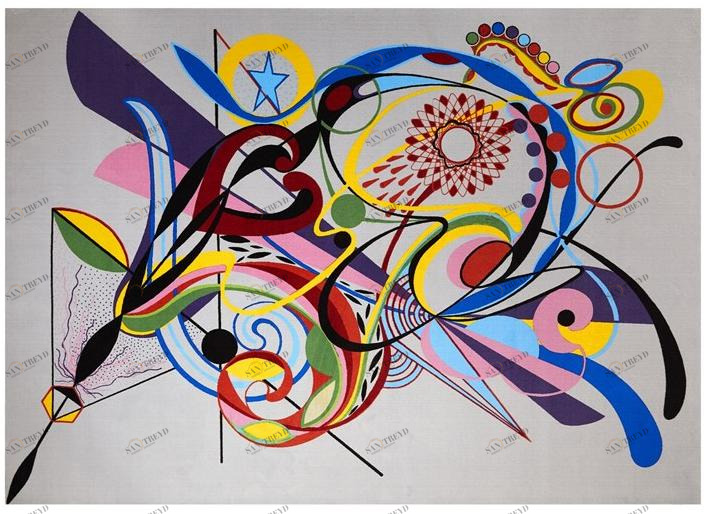 Roche Bobois Прямоугольный коврик из полиамида Bombom sun-id-1505989