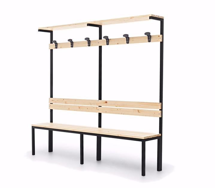 Fantin Скамейка для спортивных сооружений из металла и дерева Panck sun-id-1400320 - Вид №1