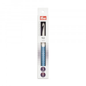 218491 Для вязания Крючок для вязания пластик d 9.0 мм 18 см в картонной упаковке . PRYM Ergonomics