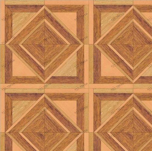 Художественный паркет Da Vinci Щитовой 26-545 Дуб (Гладкая) 500х500 мм 26010545