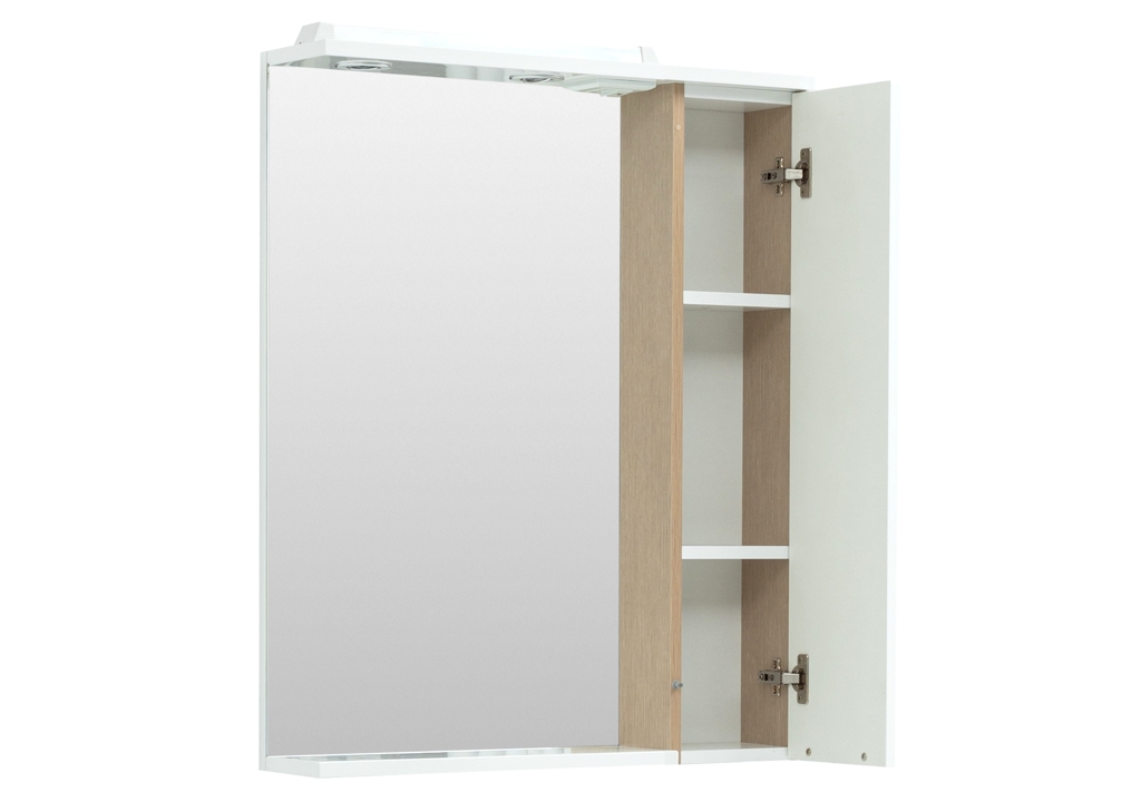 Мебель для ванной Aquanet Гретта 70 New светлый дуб (1 ящик, 2 дверцы) 00239430 - Вид №10