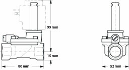 Danfoss EV220B — двухходовые электромагнитные клапаны для общей промышленности Клапан электромагнитный EV220B с кат. 032U453002  - Вид №59