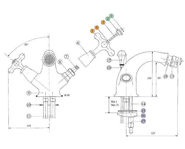 801920KO21 Смеситель Bandini Classic Santreyd - Вид №1