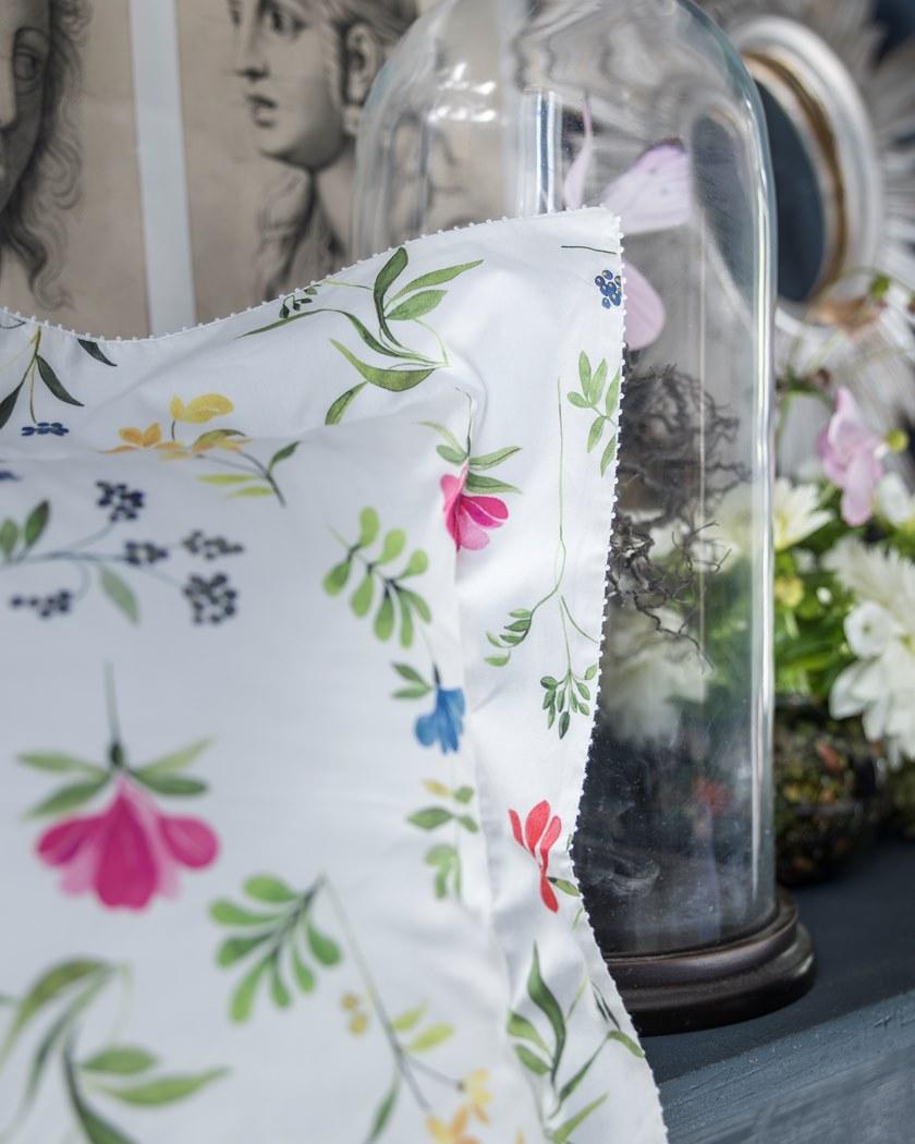 Alexandre Turpault Кровать из хлопка с рисунком и цветочными мотивами Renaissance sun-id-1384871 - Вид №5