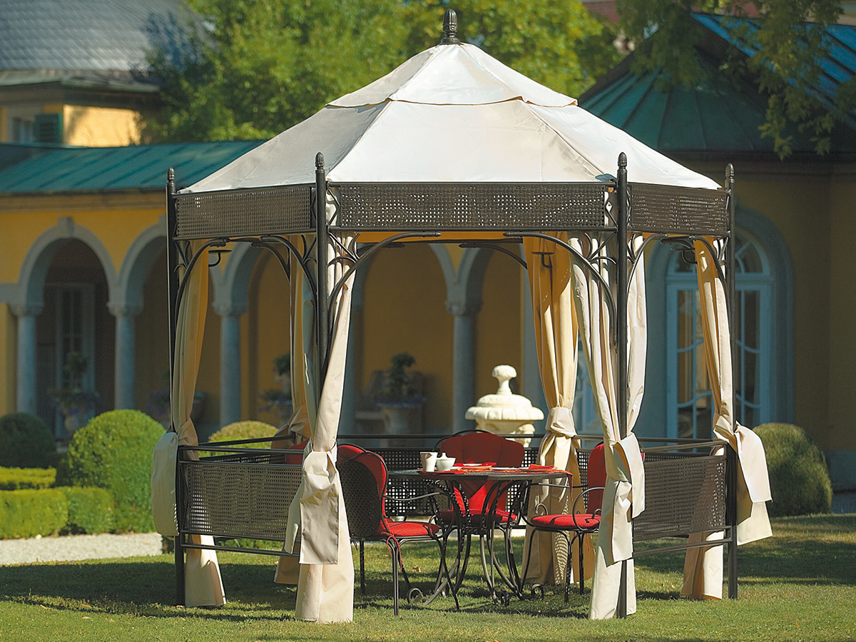 65.00.0996 Комплект «Ромео Романтический Павильон» - включая 1 Романтический павильон «Ромео», 1 комплект штор + 1 комплект боковых панелей (5 сторон) Mbm Romeo