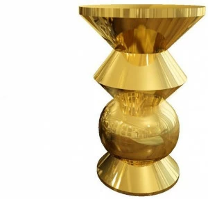 Malabar Табурет / журнальный столик из латуни