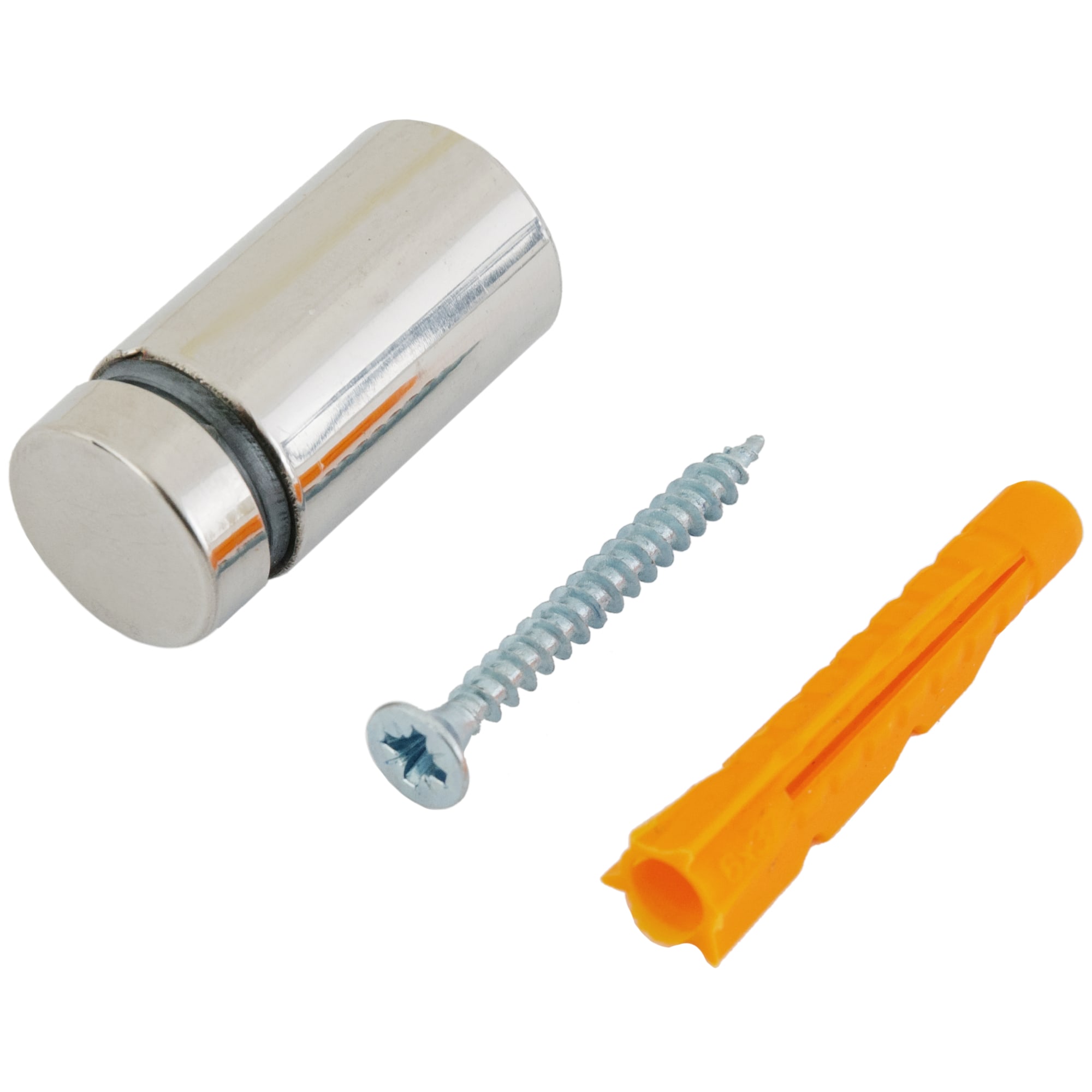 84803824 Крепление для зеркала 16x30 мм металл цвет хром 4 шт Santreyd  - Вид №1