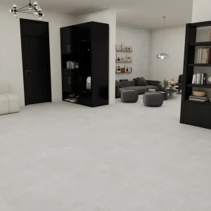 Керамогранит Duna Cemento Perla 60x60 матовый цвет серый 1.44 м² 89417861 STLM-2054619