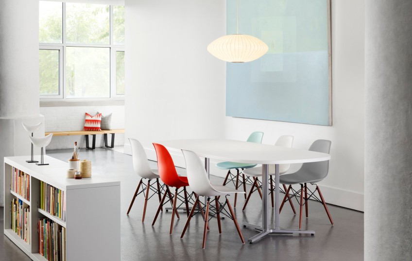 Стул Arty (eames style) XRF-033-AW White AFINA ДИЗАЙНЕРСКИЕ, EAMES STYLE 130601 Белый  - Вид №1