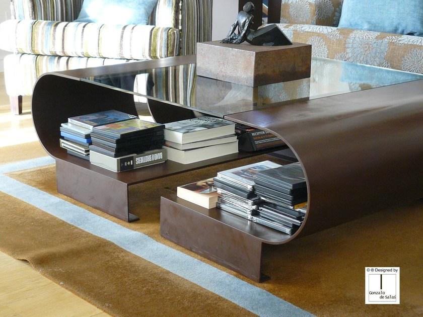 Gonzalo De Salas Журнальный столик из стали для гостиной sun-id-1443822 - Вид №2