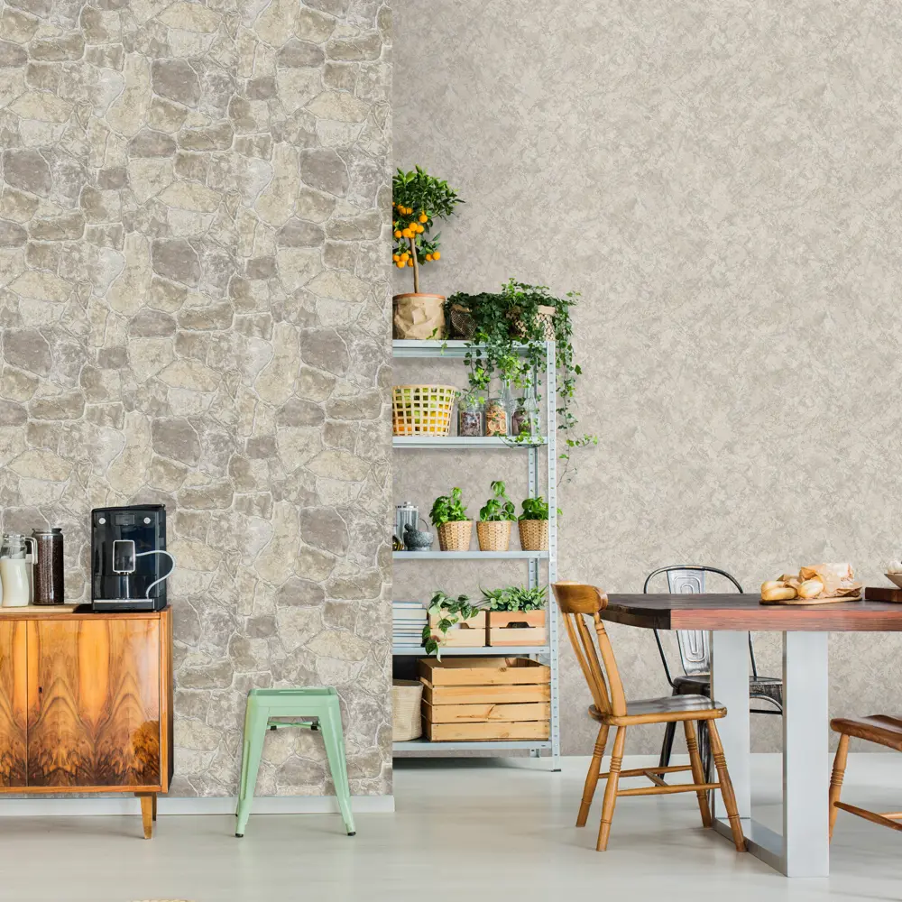 Обои флизелиновые Euro Decor Canyon серые 1.06 м 7045-02 82377804 STLM-2059215 - Вид №3