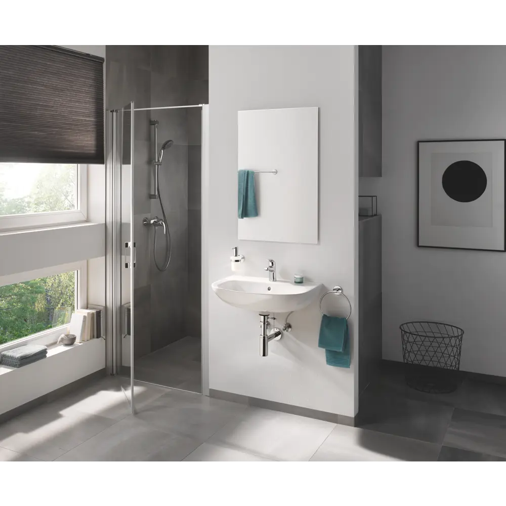 Смеситель для раковины Grohe Curve однорычажный цвет хром 82137596 STLM-2114355 Start Curve - Вид №6
