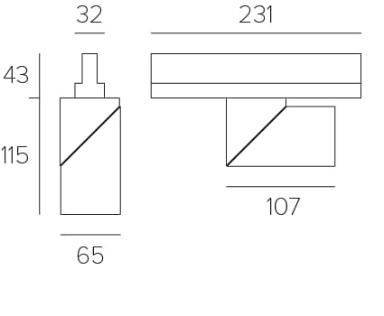 Трехфазное алюминиевое светодиодное пятно Letroh поверхность ARCH-00051837 - Вид №6