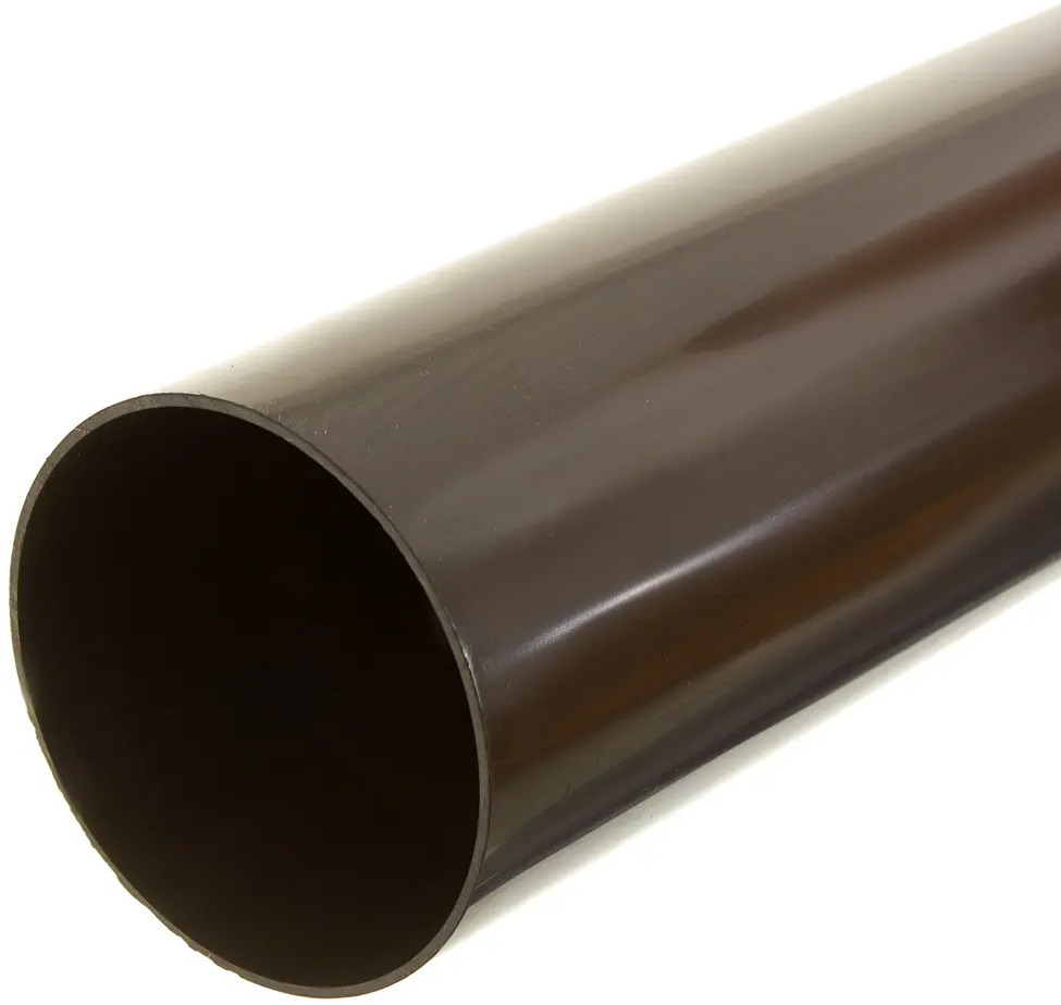 81930174 Труба водосточная Dacha 80 мм 2 м коричневый STLM-1016579