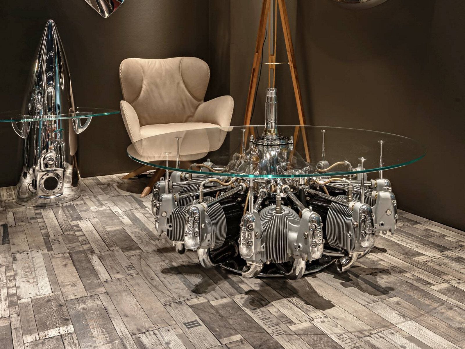 Круглый журнальный столик Arteinmotion AIR-TAV0113 ARCH-00087539