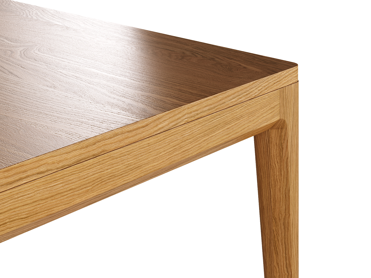 Журнальный столик прямоугольный 100 см натуральный дуб Case №3 THE IDEA  210098 Коричневый  - Вид №2